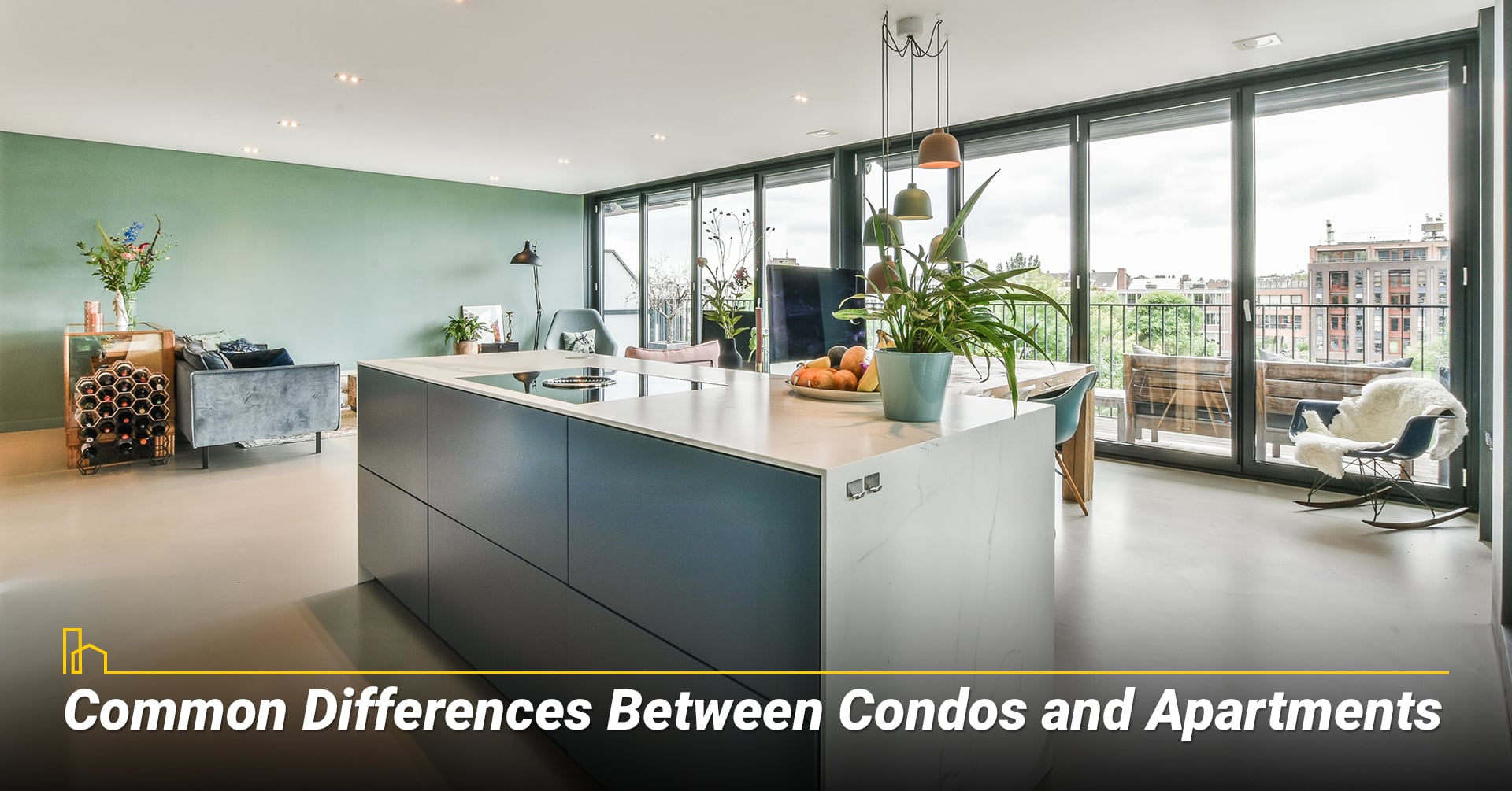 COMMON DIFFERENCES BETWEEN CONDOS AND APARTMENTS: