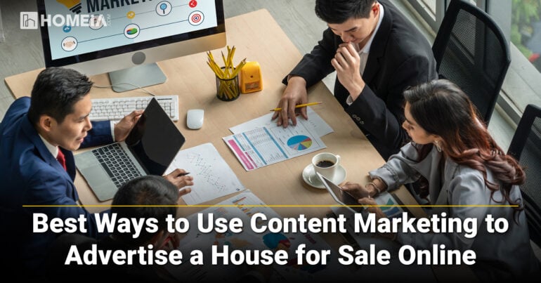 best ways to use content marketing to advertise a house for sale online img