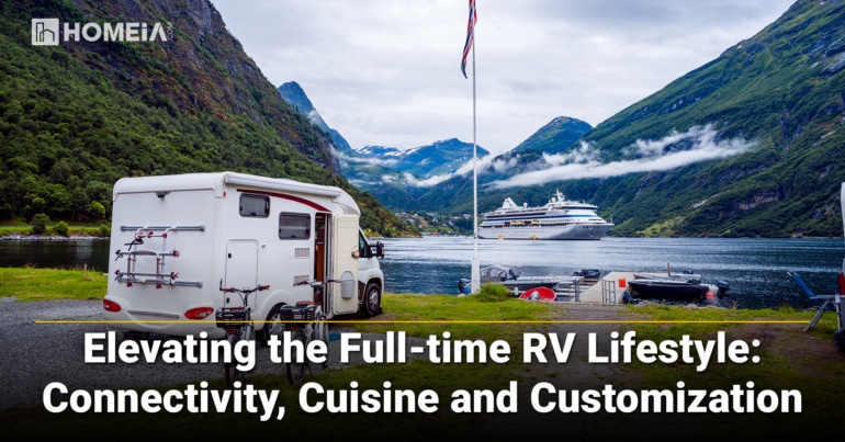 elevating the full time rv lifestyle connectivity cuisine and customization img