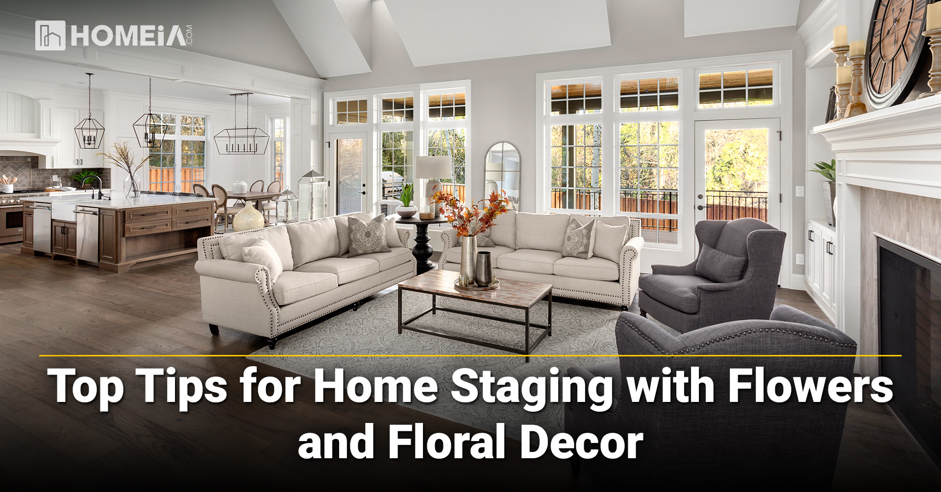 top tips for home staging with flowers and floral decor img