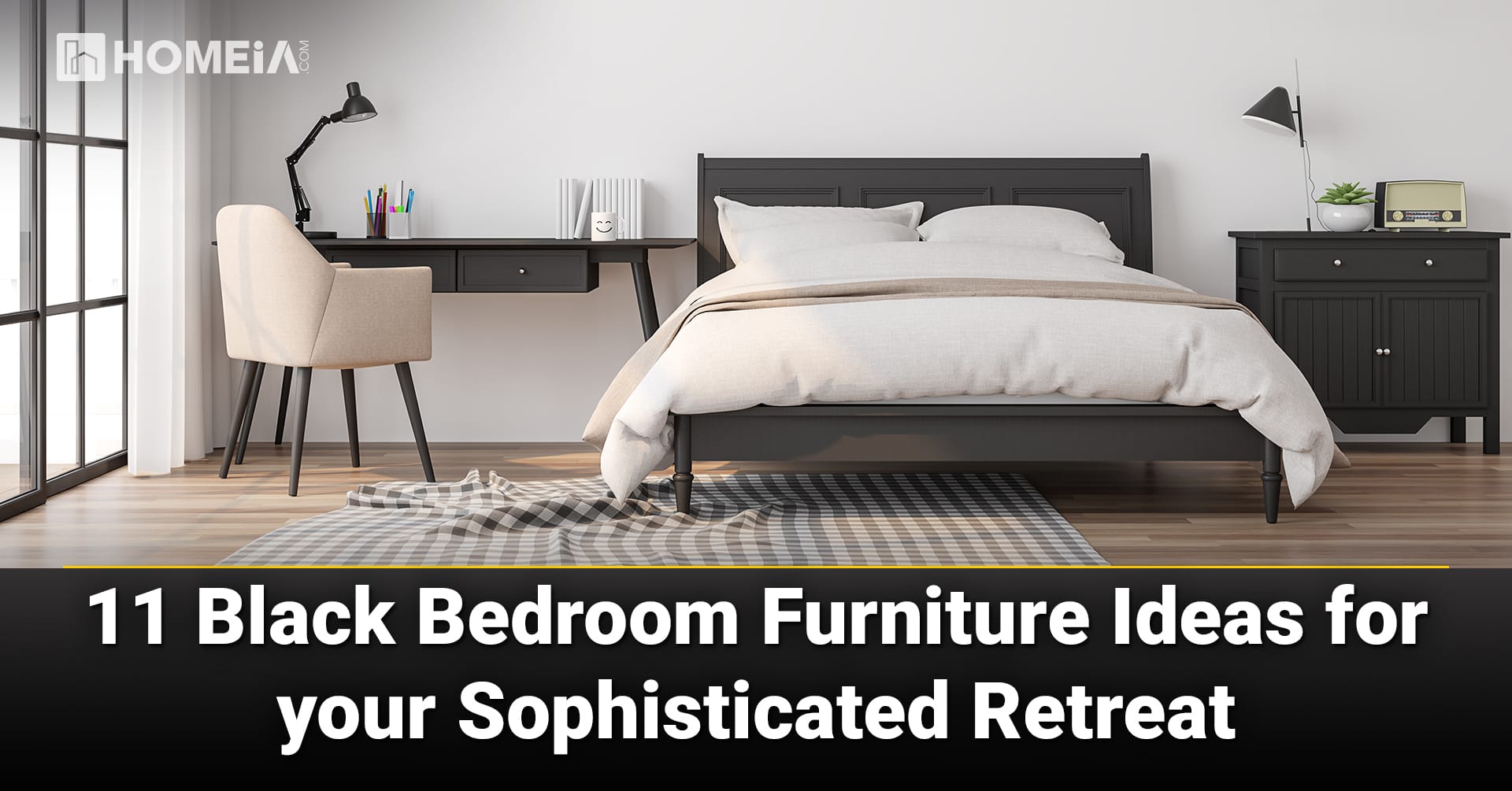 11 Black Bedroom Furniture Ideas for your Sophisticated Retreat