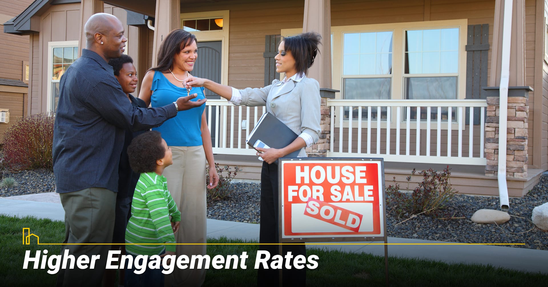 Higher Engagement Rates