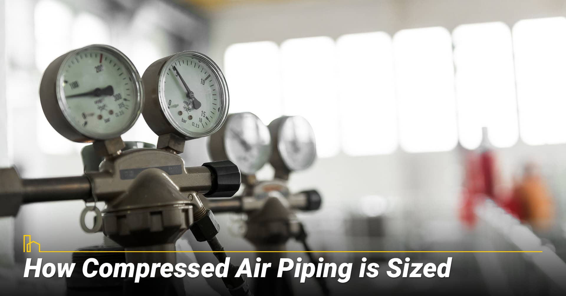How Compressed Air Piping is Sized