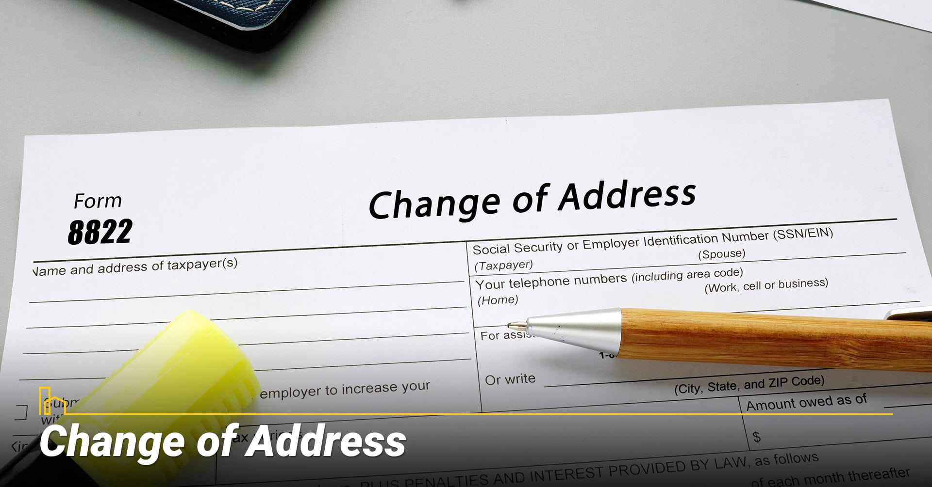 Change of Address