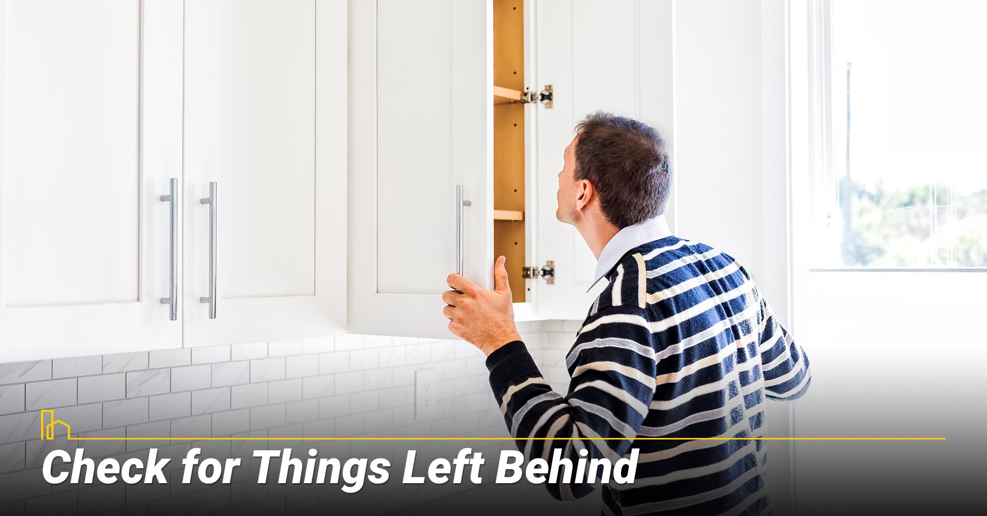 Check for Things Left Behind