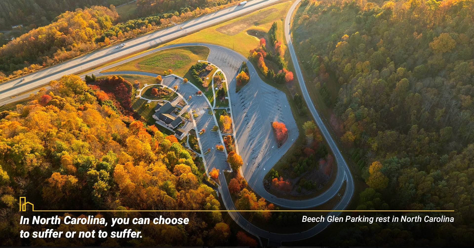 In North Carolina you can choose to suffer or not to suffer