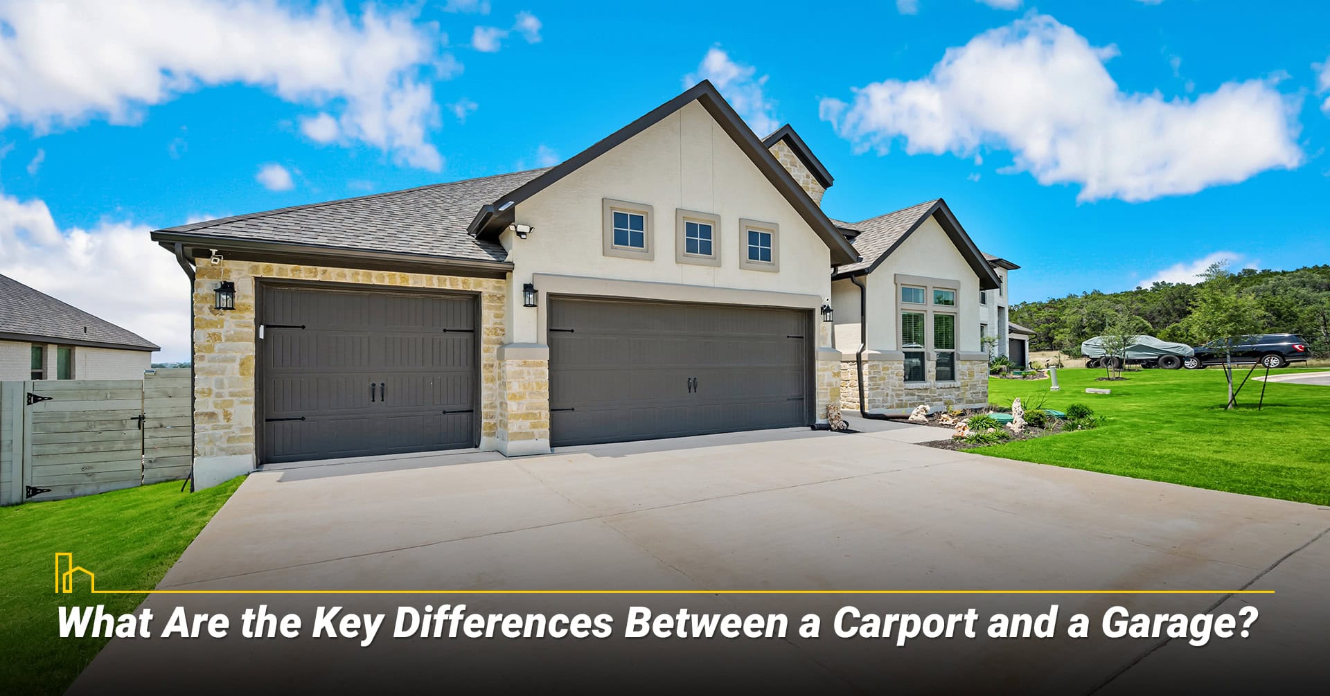 What Are the Key Differences Between a Carport and a Garage