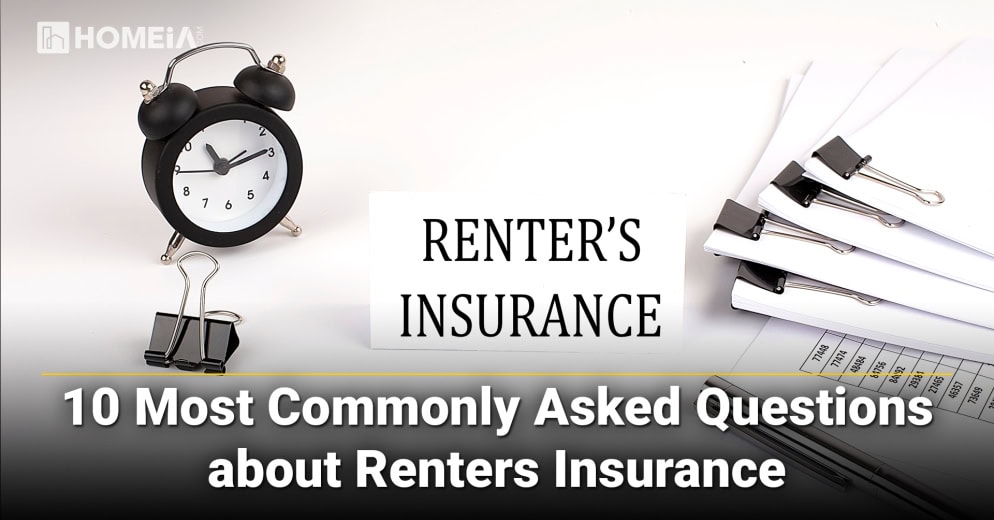 10 Most Commonly Asked Questions about Renters Insurance