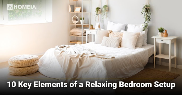 10 Key Elements of a Relaxing Bedroom Setup 1