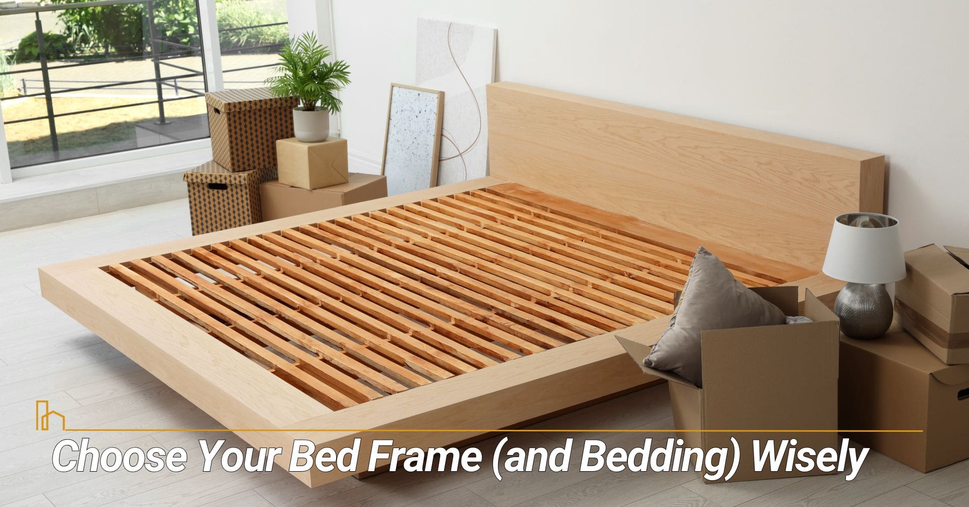 Choose Your Bed Frame and Bedding Wisely