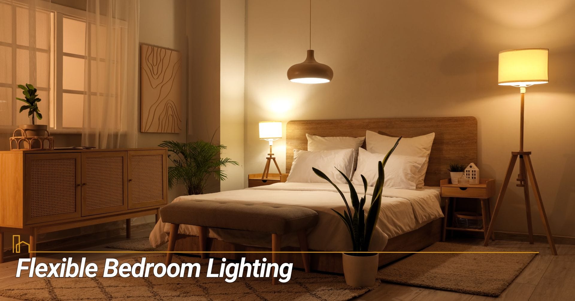 Flexible Bedroom Lighting 1