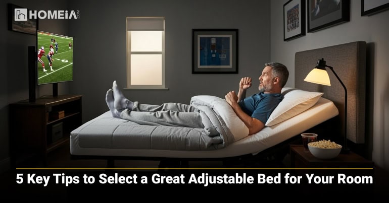 5 Key Tips to Select a Great Adjustable Bed for Your Room