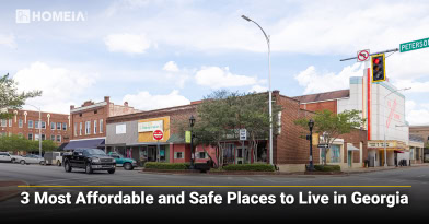 3 Most Affordable and Safe Places to Live in Georgia
