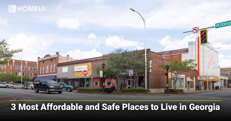 3 Most Affordable and Safe Places to Live in Georgia