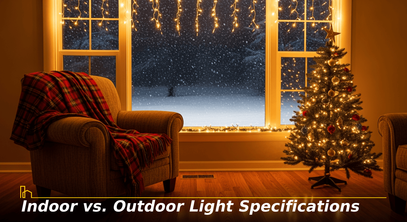 Indoor vs. Outdoor Light Specifications