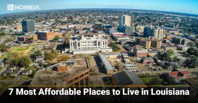 7 Most Affordable Places to Live in Louisiana