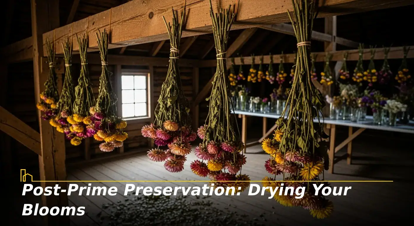 Post-Prime Preservation: Drying Your Blooms