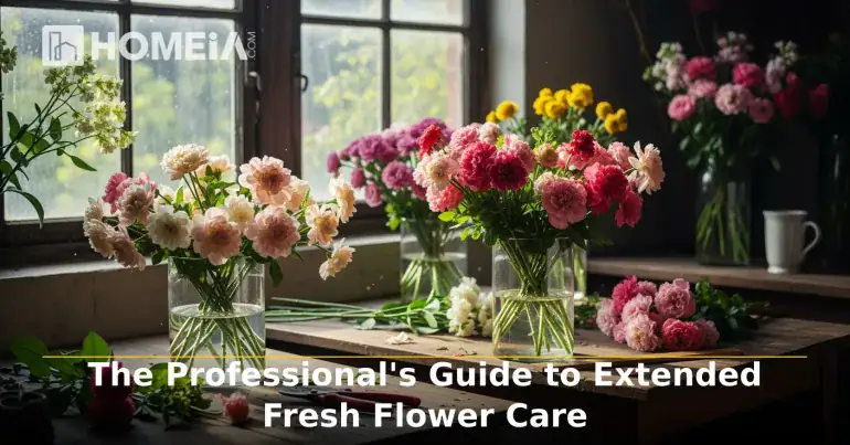 Professional's Guide to Extended Fresh Flower Care