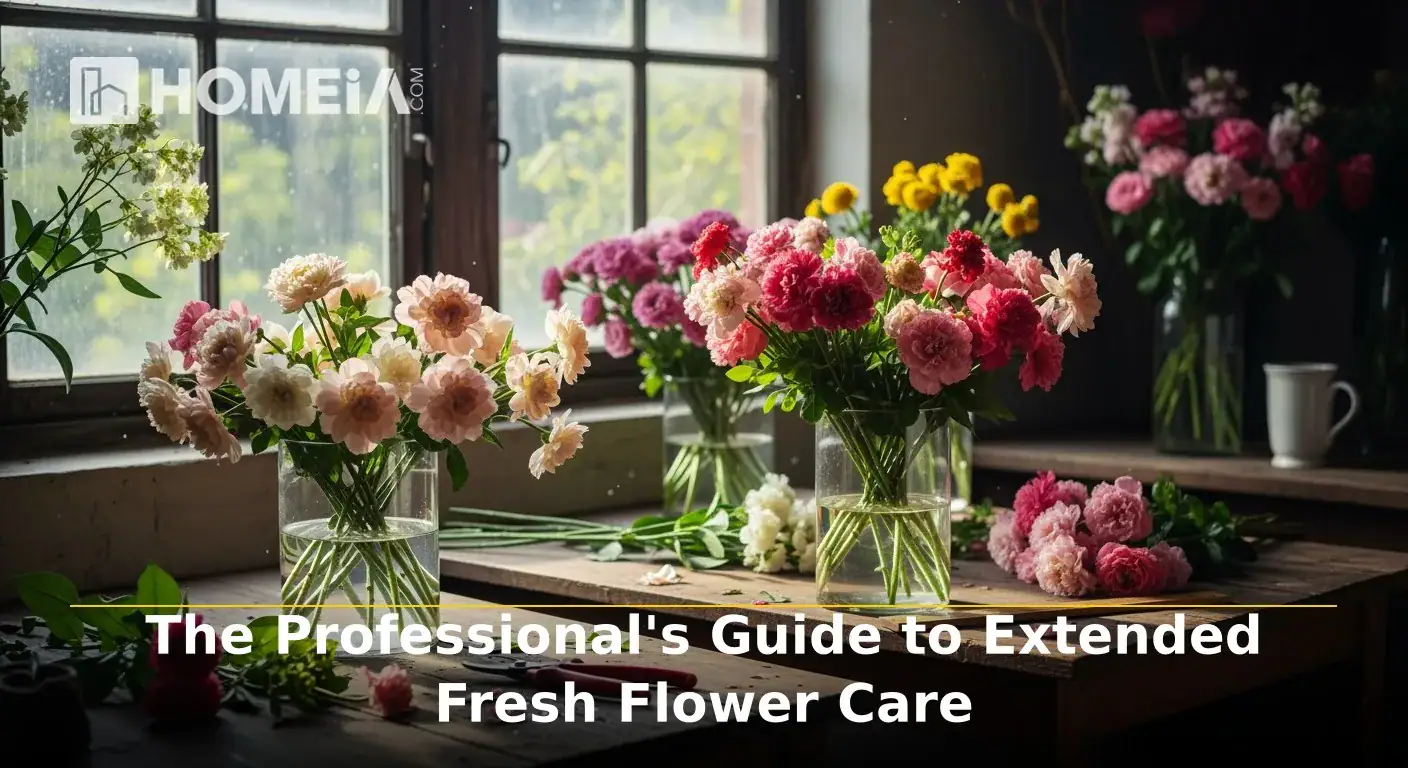 Professional's Guide to Extended Fresh Flower Care