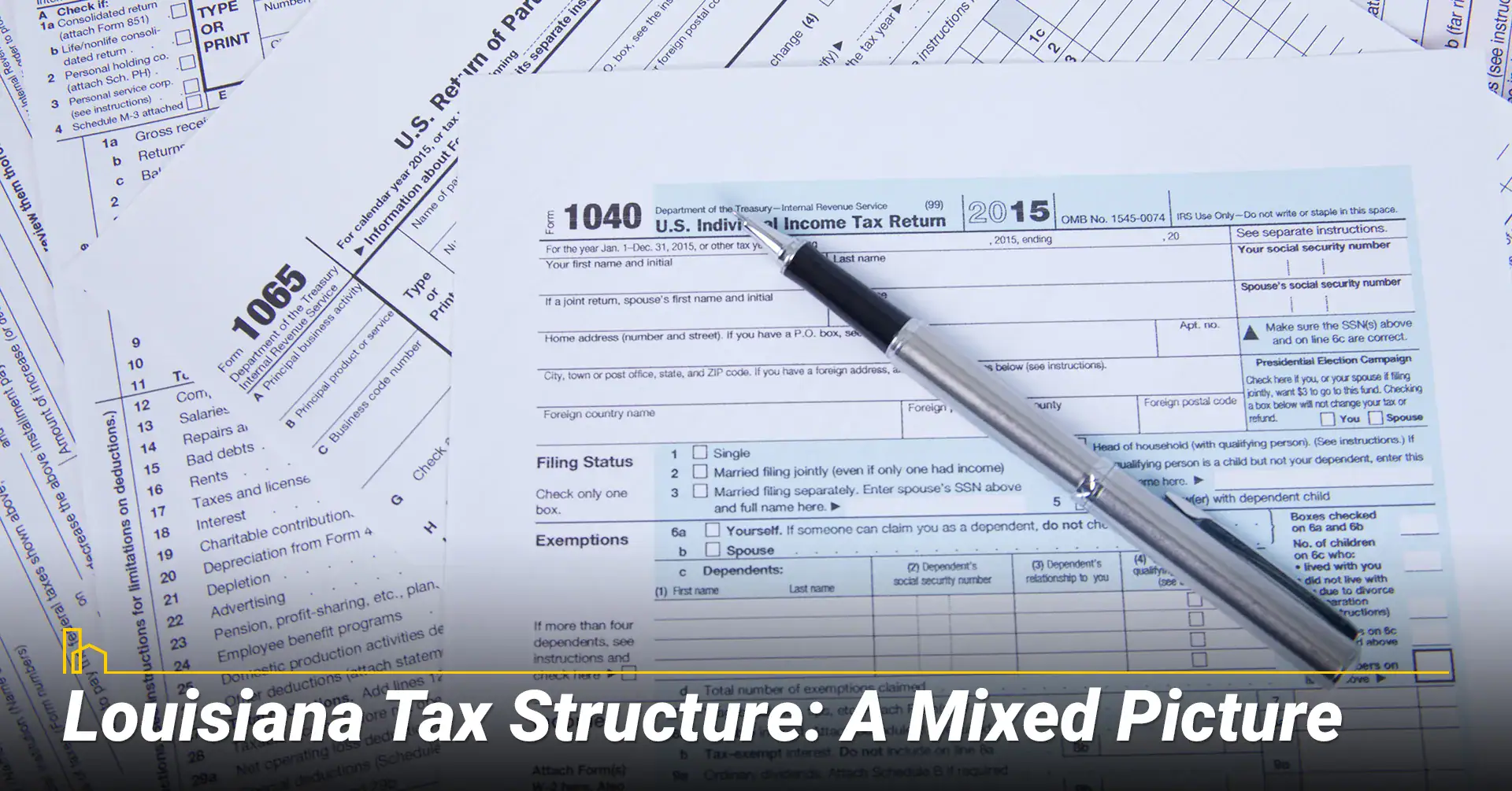 Louisiana Tax Structure: A Mixed Picture