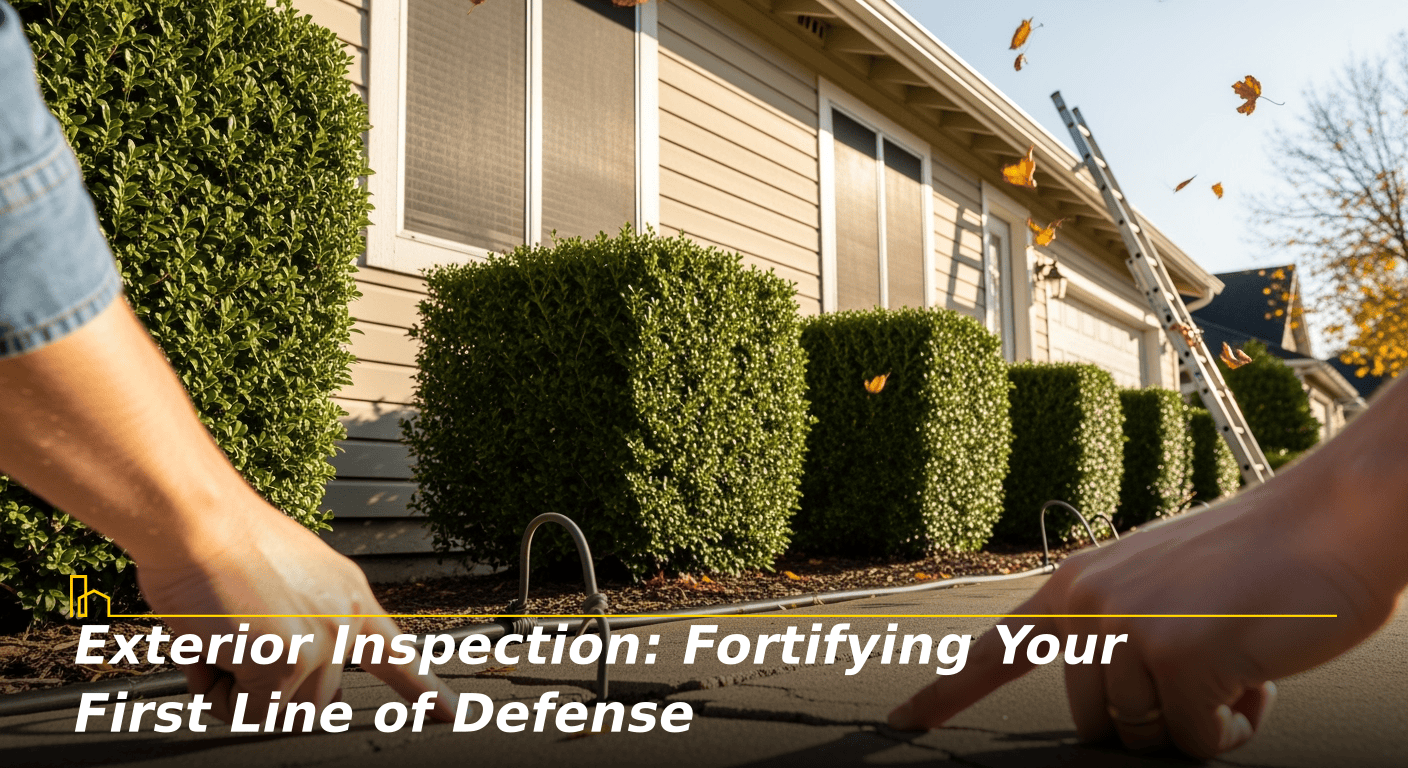 Exterior Inspection: Fortifying Your First Line of Defense
