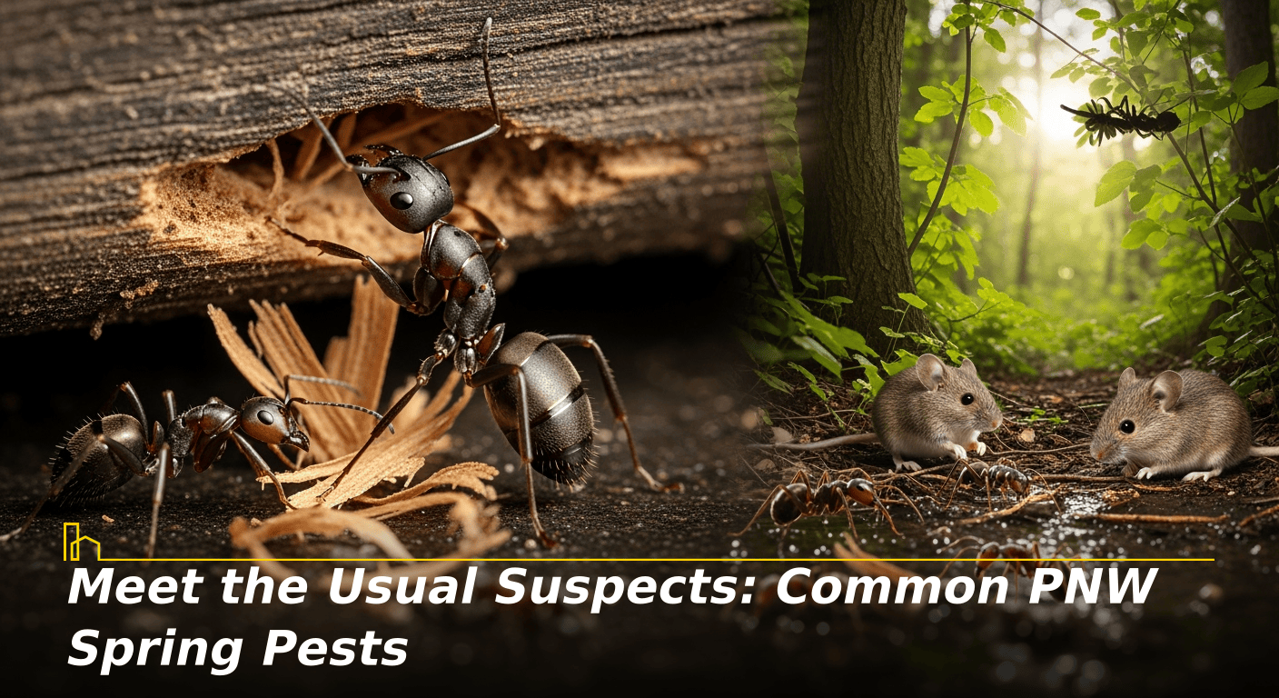 Meet the Usual Suspects: Common PNW Spring Pests