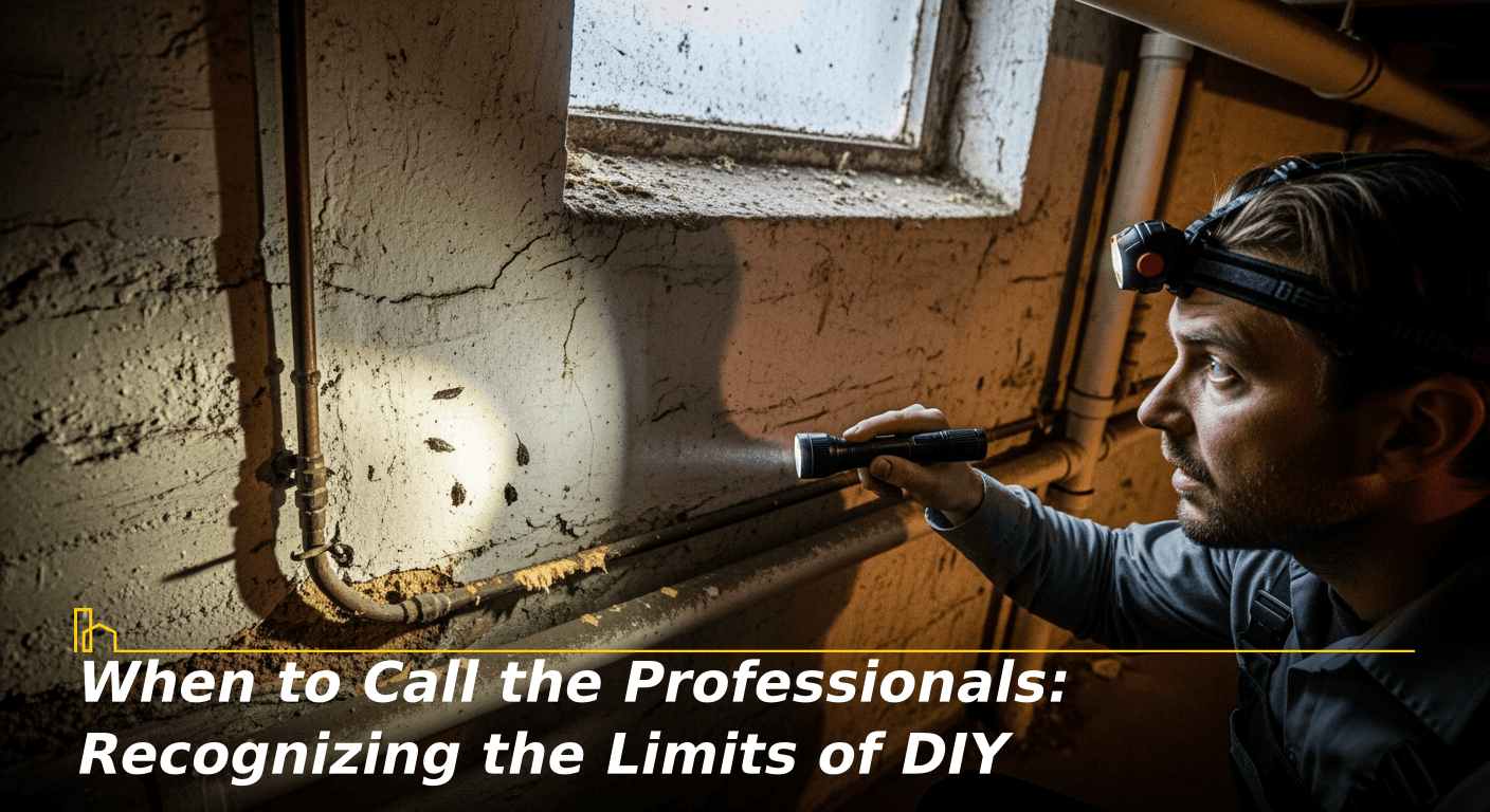 When to Call the Professionals: Recognizing the Limits of DIY