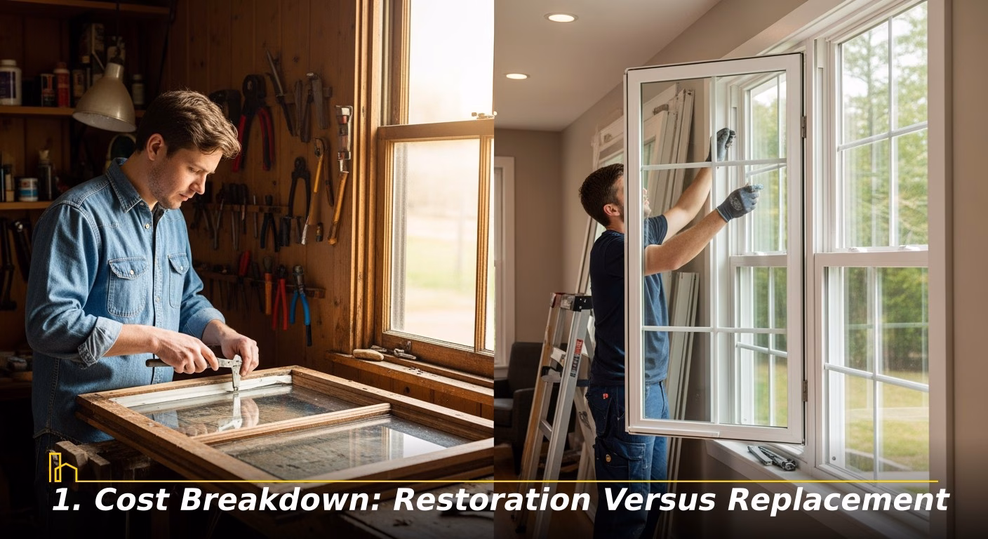 Cost Breakdown: Restoration Versus Replacement