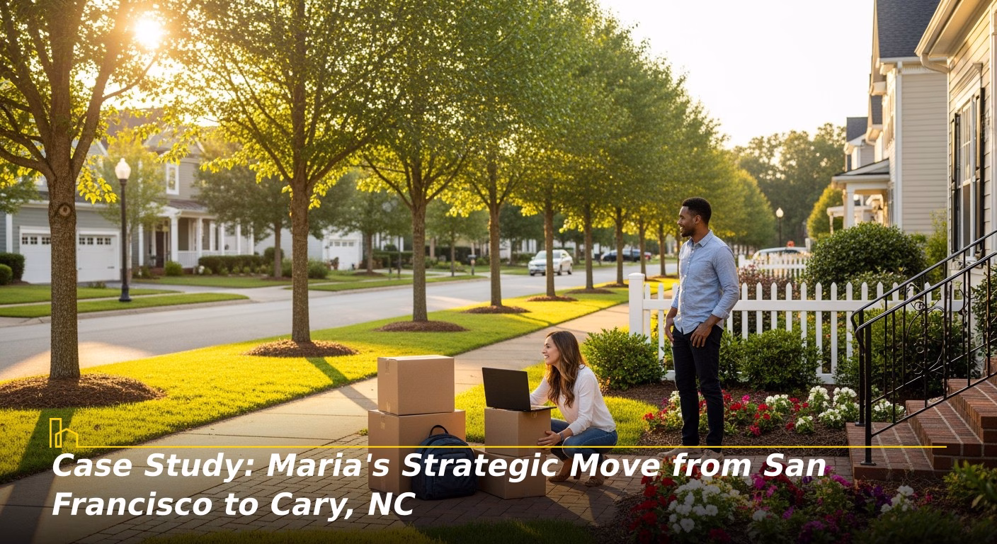 Case Study: Maria's Strategic Move from San Francisco to Cary, NC