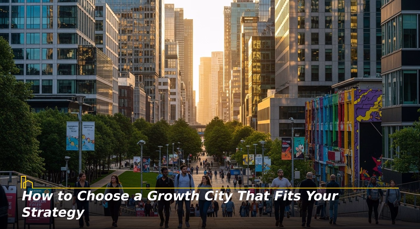 How to Choose a Growth City That Fits Your Strategy