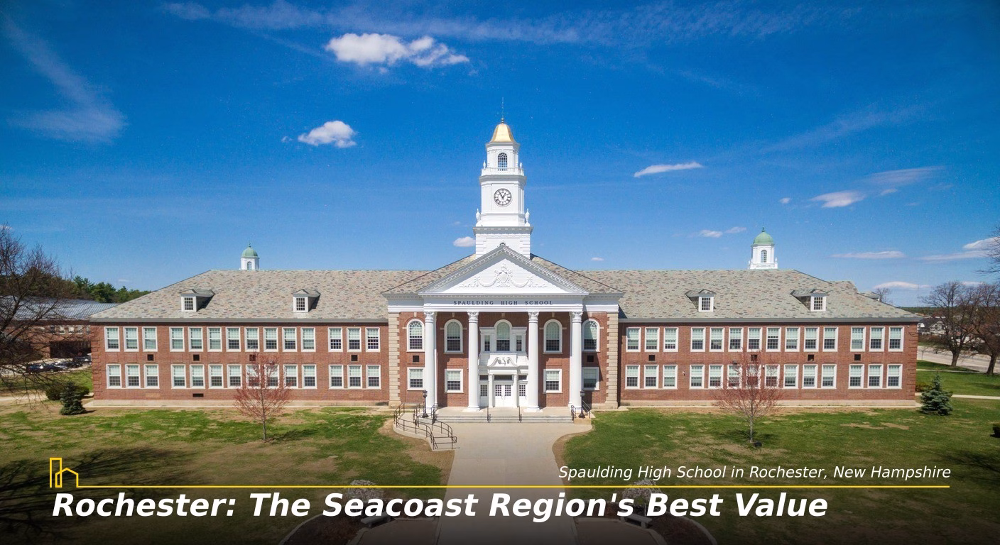 Rochester Spaulding High School in Rochester New Hampshire branded