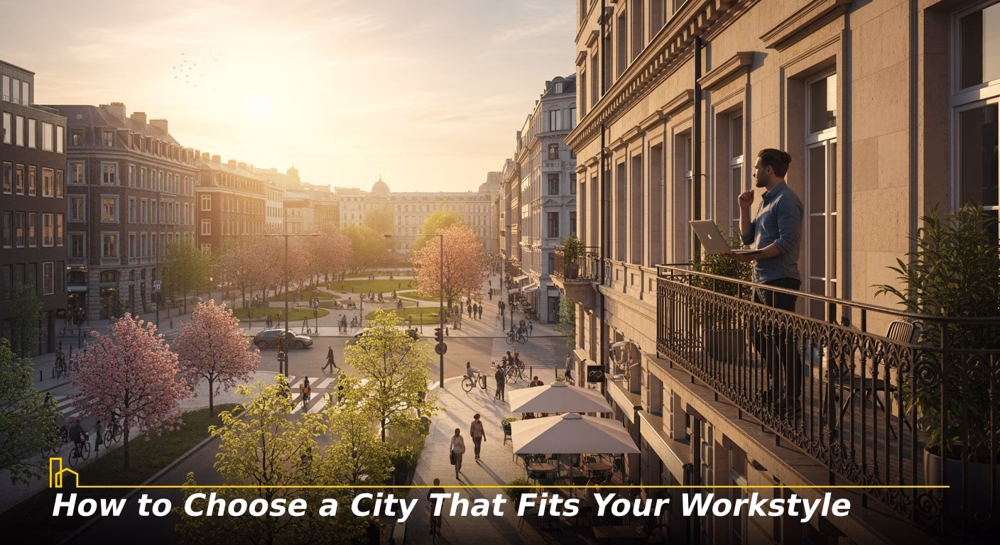 How to Choose a City That Fits Your Workstyle