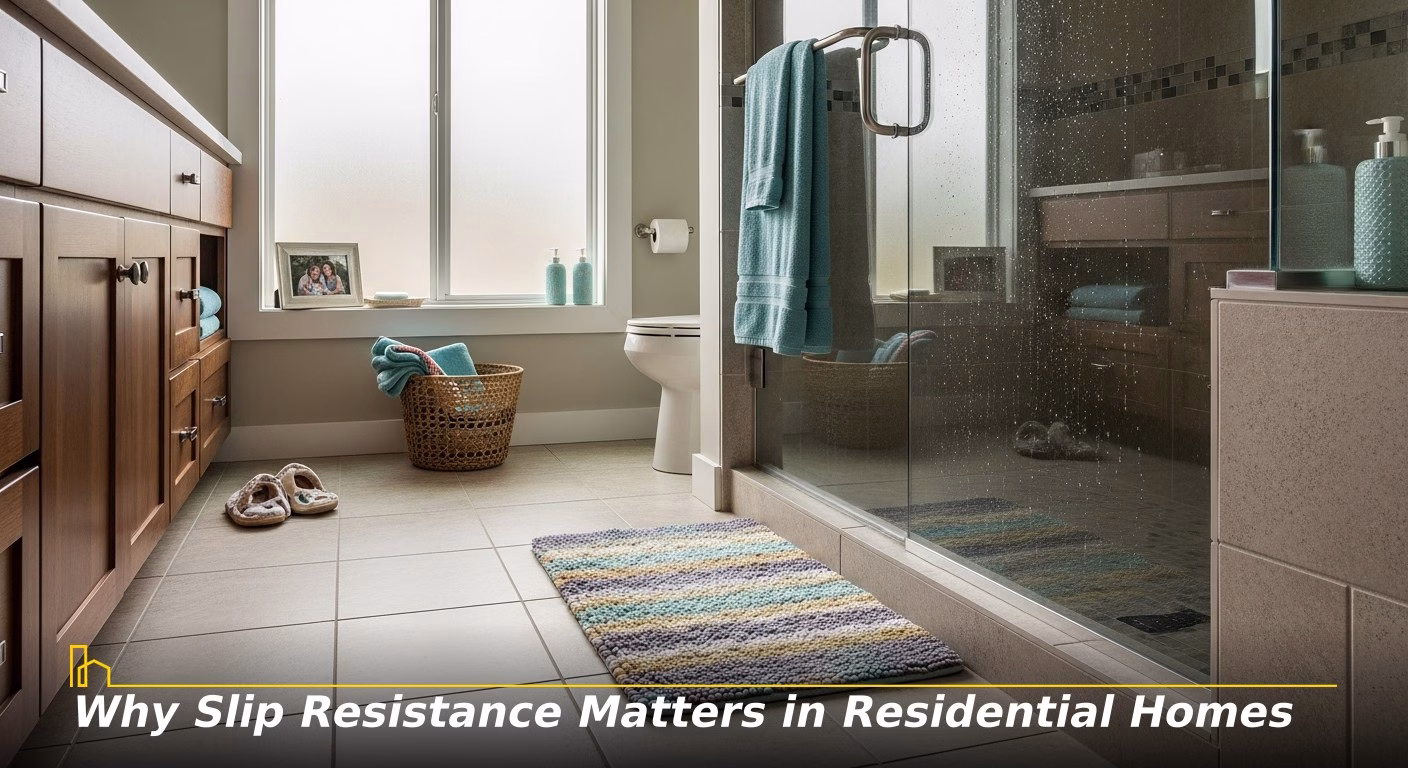 Why Slip Resistance Matters in Residential Homes