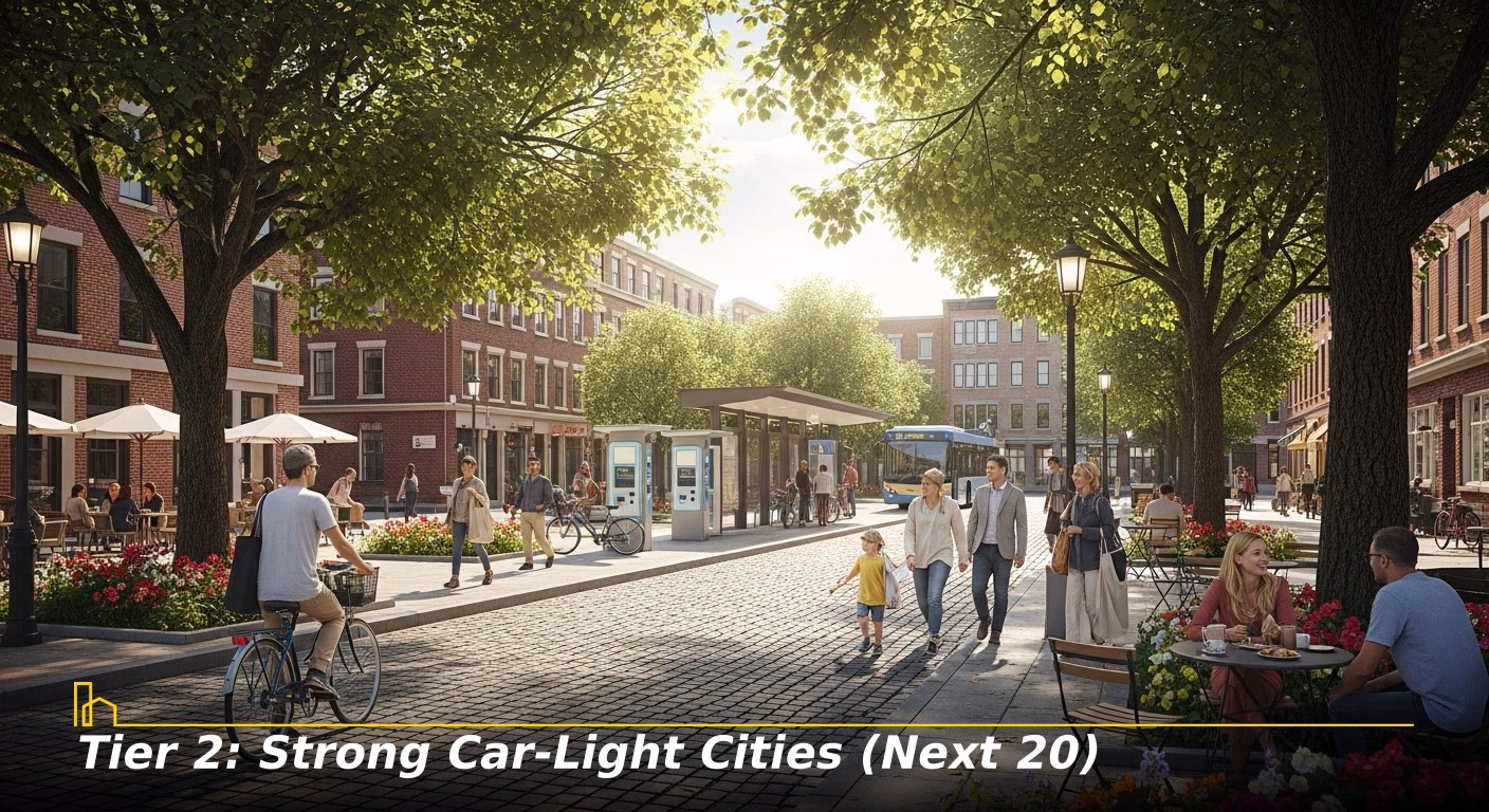 Strong Car-Light Cities (Next 20)