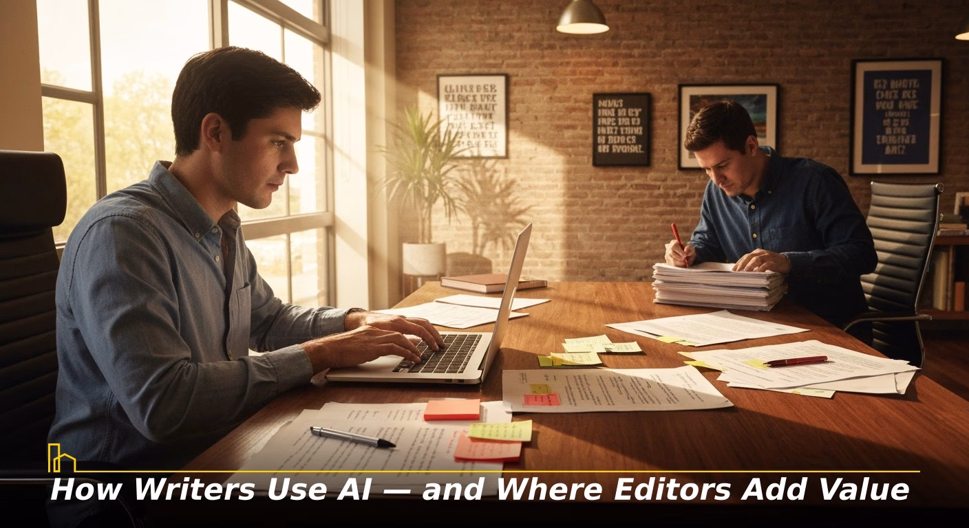 How Writers Use AI — and Where Editors Add Value