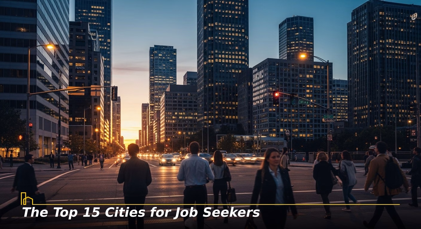 The Top 15 Cities for Job Seekers in 2025