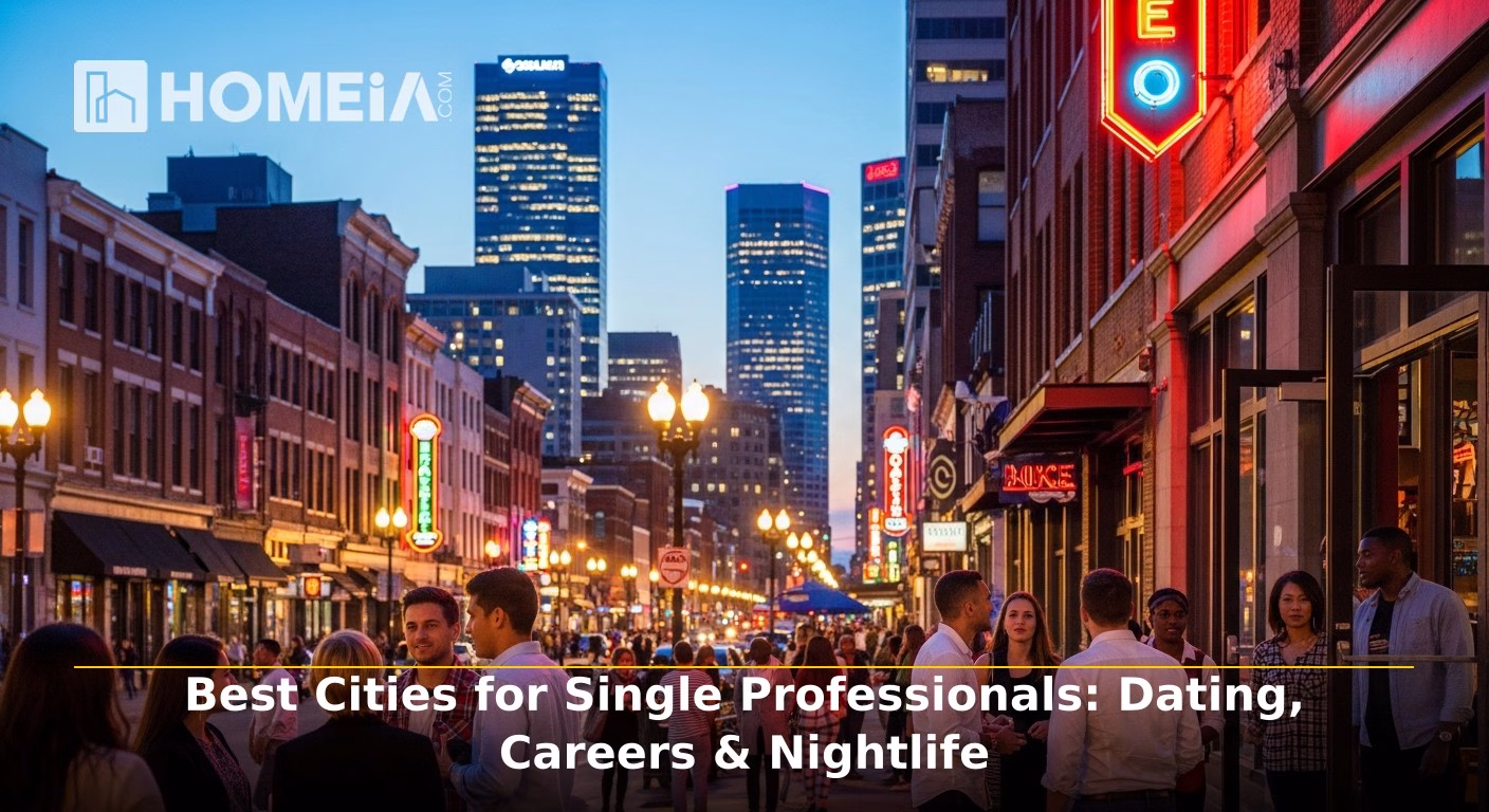 Best Cities for Single Professionals