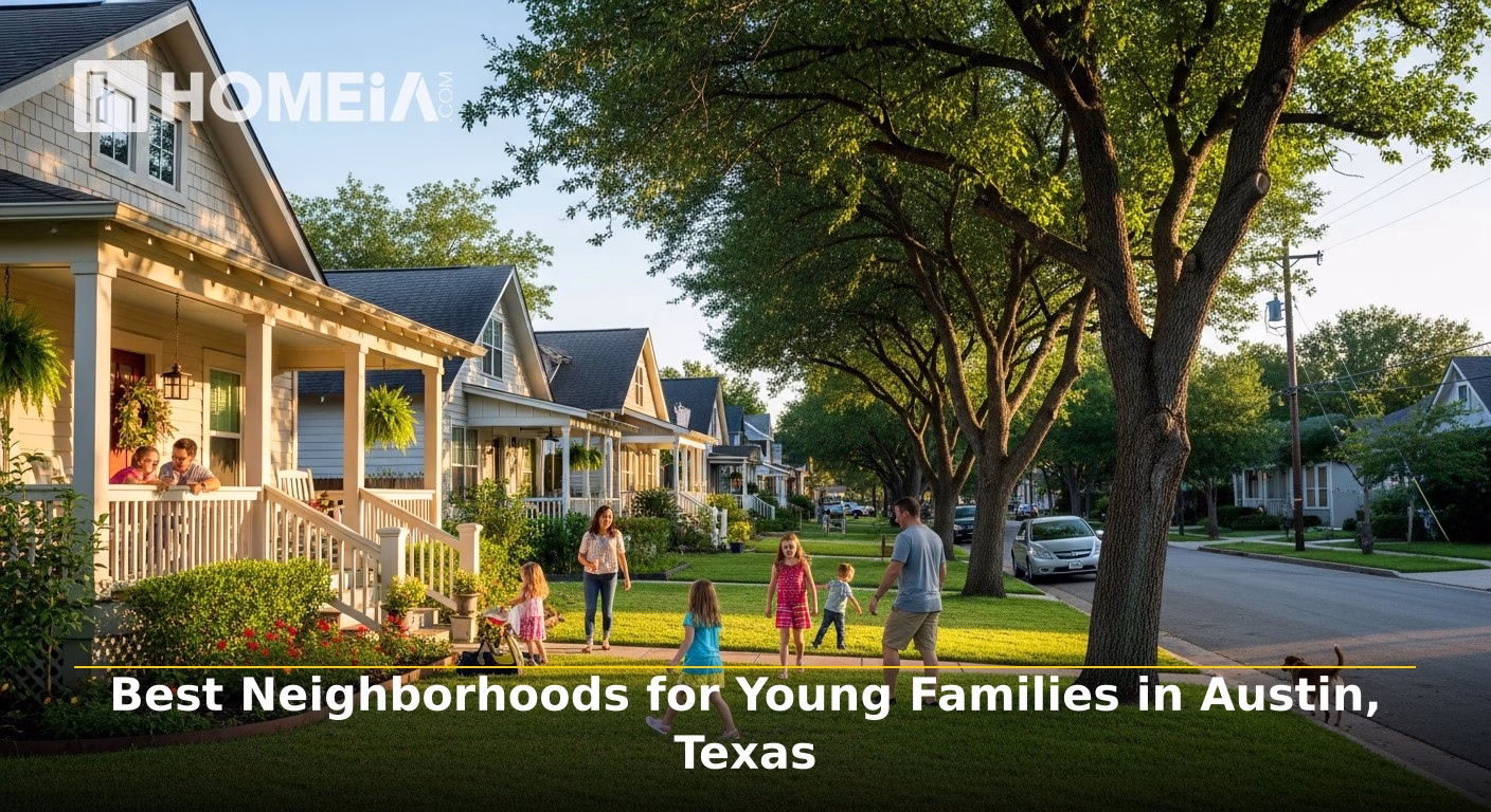 Best Neighborhoods for Young Families in Austin, Texas