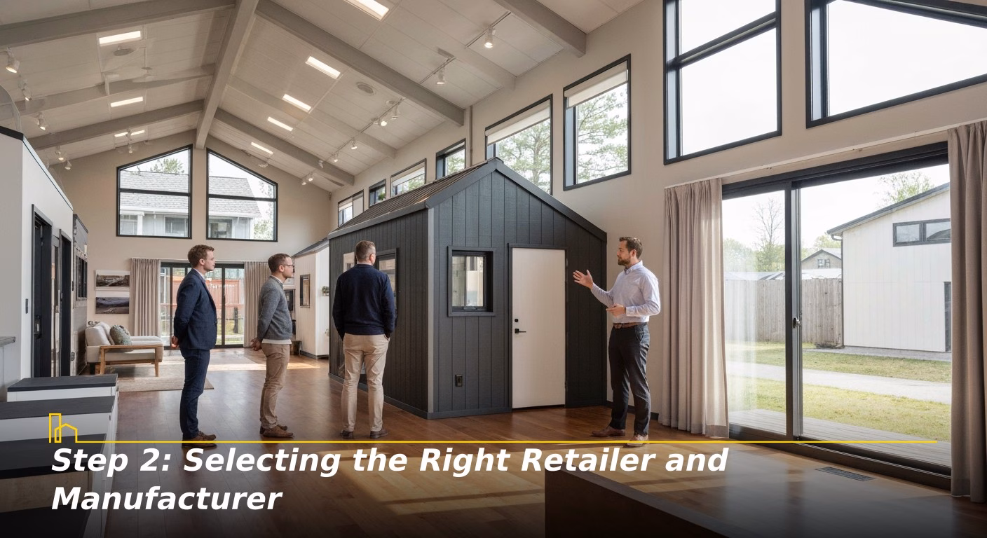 Step 2: Selecting the Right Retailer and Manufacturer