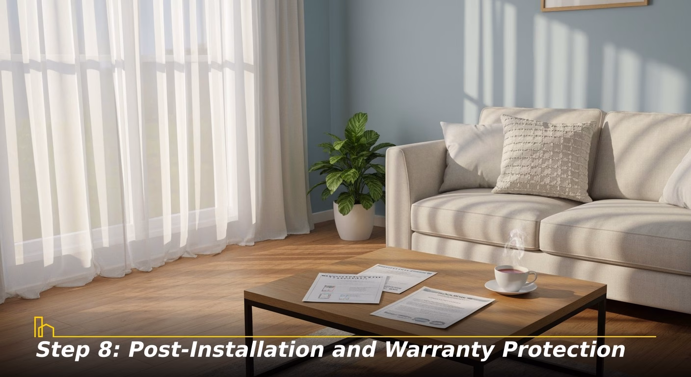 Step 8: Post-Installation and Warranty Protection