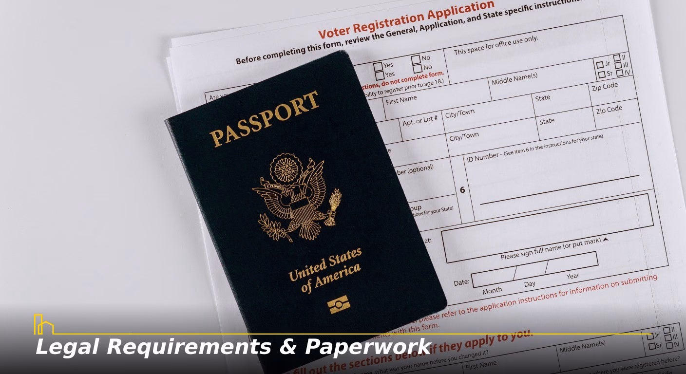 6 United States Passports and United States voter registration application ready branded